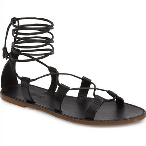 NWT Madewell Lace Up Sandals